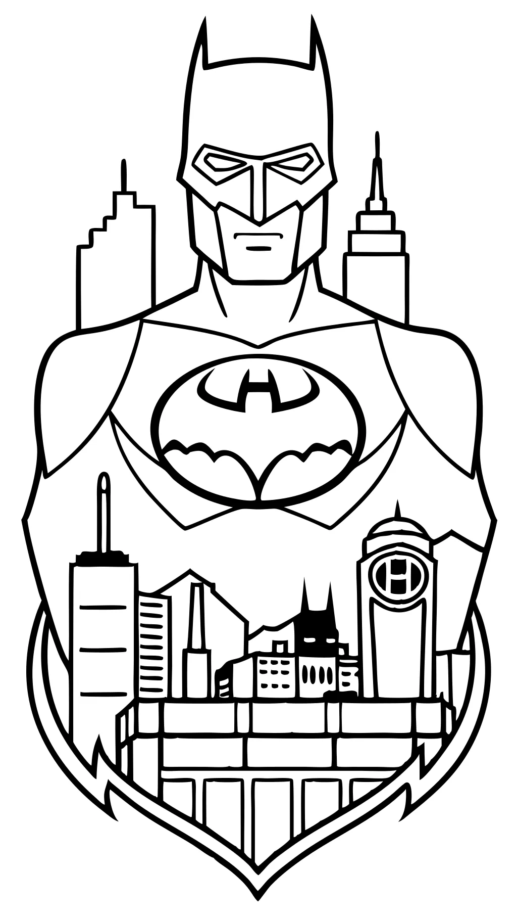 batman the animated series coloring pages